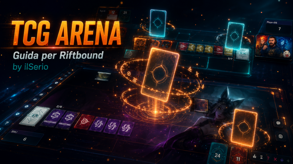 Come usare TCG Arena per Riftbound TCG
