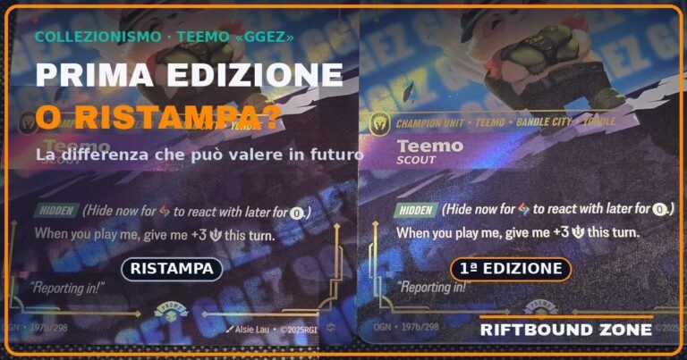 Teemo GGEZ: First Edition or Reprint? The Difference That Could Pay Off