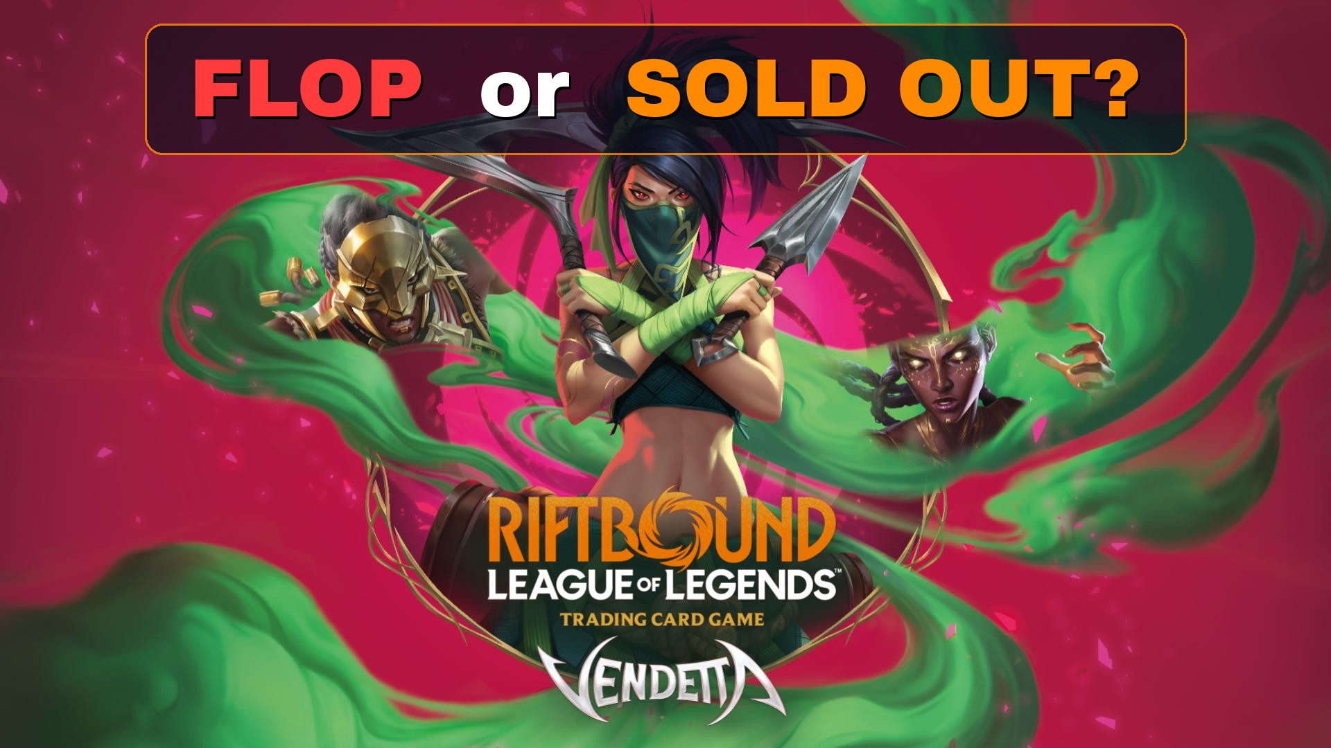 Riftbound Vendetta (Set 4): flop or sold out? Key art with the print-run question