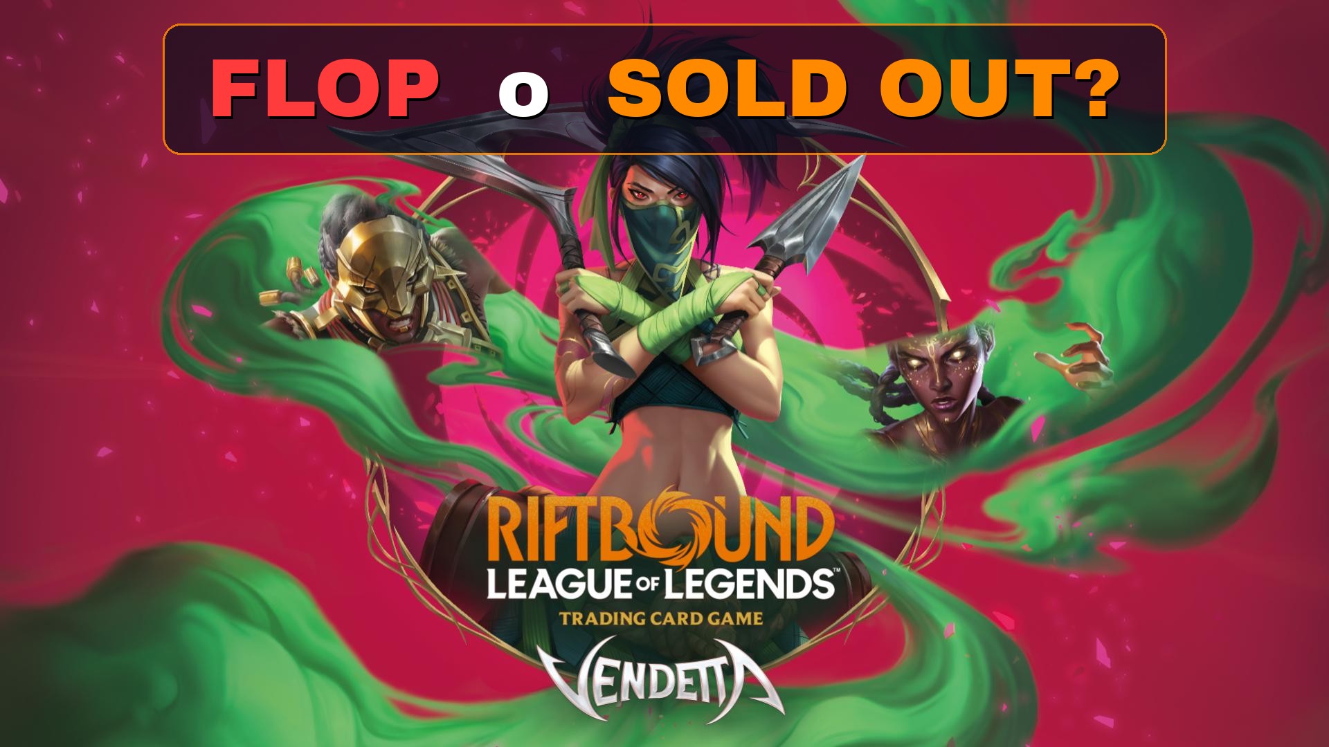 Riftbound Vendetta (Set 4): flop o sold out? La key art con la domanda sulla tiratura