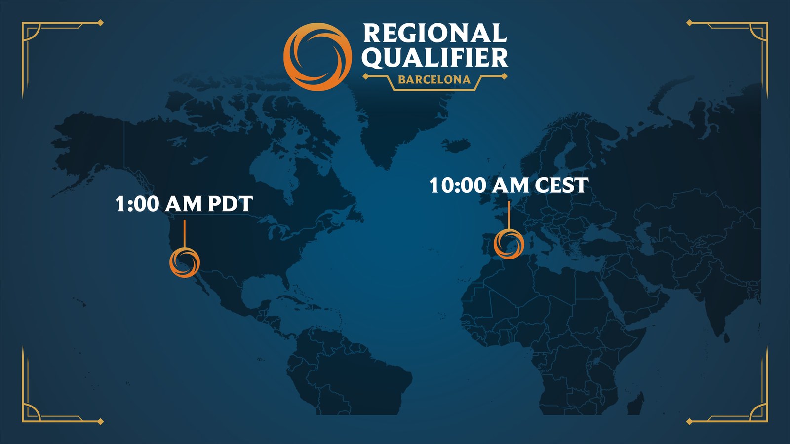 Gli orari della diretta della RQ Barcellona: 10:00 CEST, 1:00 PDT