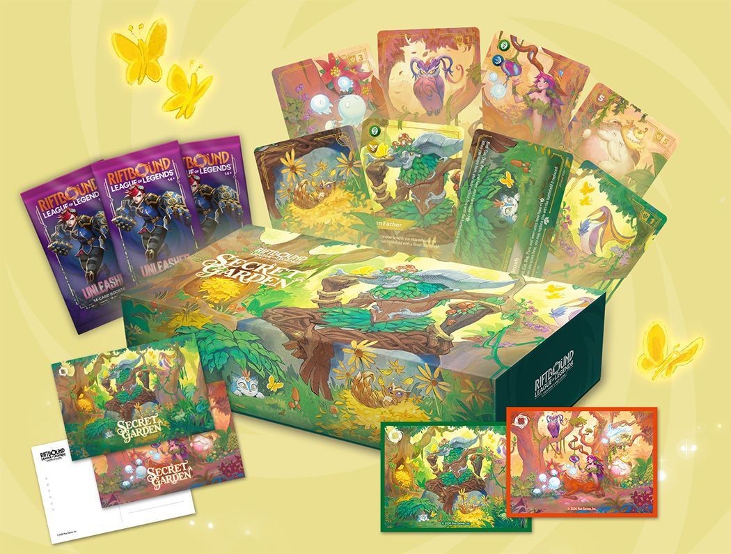 Il Secret Garden Bundle con le alt art di Green Father (Ivern), Bashful Bloom (Lillia) e Ultrasoft Poro