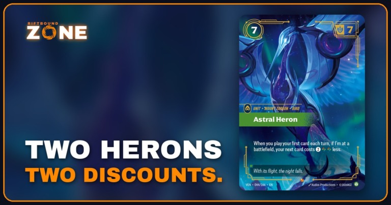 Astral Heron: Two Discounts in One Turn, and Why It Is Legal