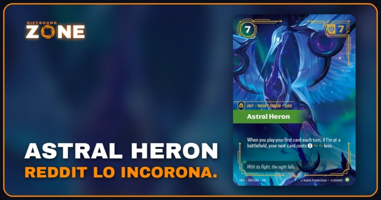 Il meta dopo i ban: su Reddit si parla solo di Astral Heron