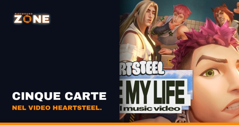 Cinque carte inedite nel video degli Heartsteel: Riot non conferma