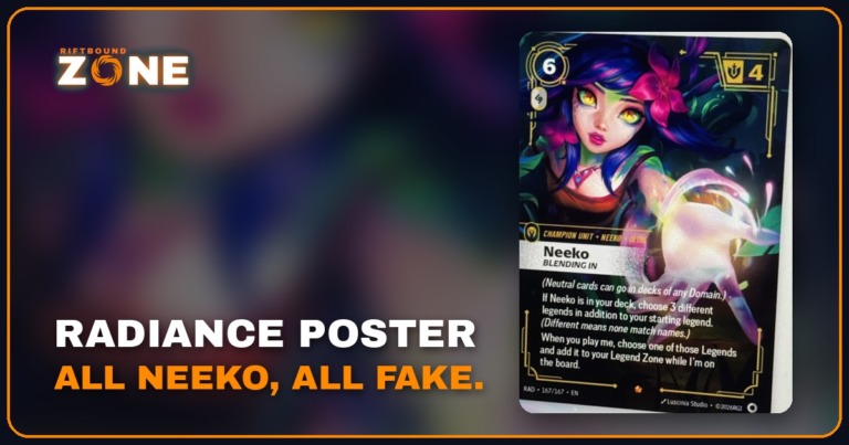 Radiance Poster With Only Neeko Is a Fan Edit, Not a Reveal