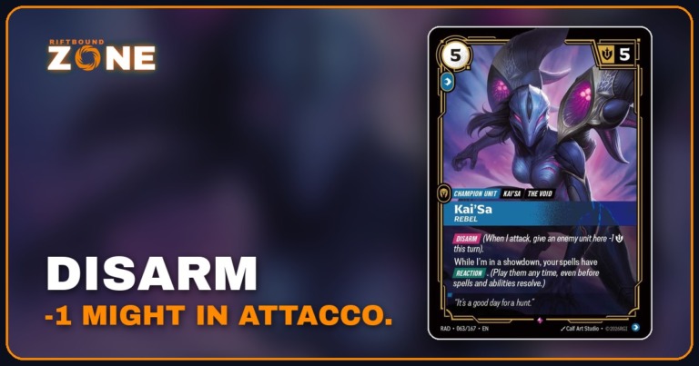 Disarm: la terza parola chiave di Radiance debutta su Kai’Sa