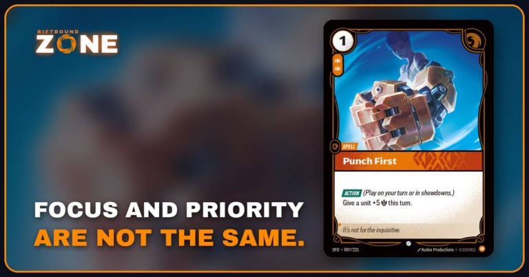 Focus vs Priority in Riftbound: how a Showdown really ends