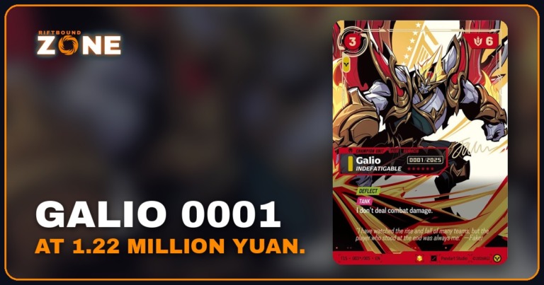 Faker’s Galio 0001 auction: top bid at 1.22 million yuan