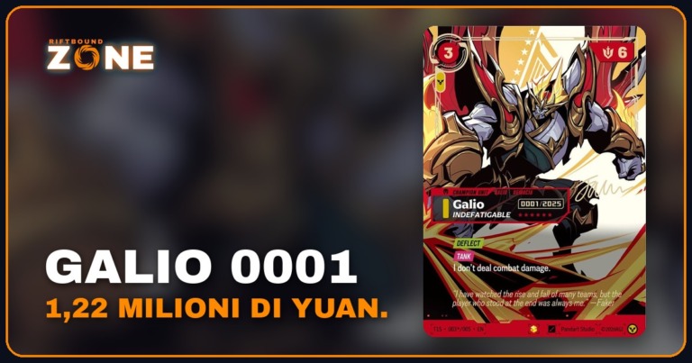 Il Galio 0001 di Faker in asta: l’offerta è a 1,22 milioni di yuan