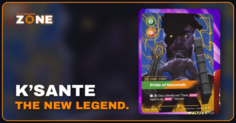 K’Sante, Pride of Nazumah: Radiance's First Riftbound Legend
