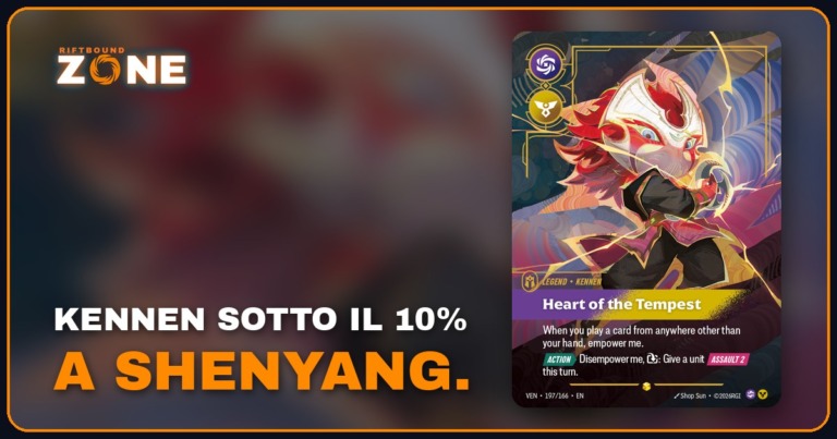 Kennen sotto il 10% a Shenyang: il meta cinese è più aperto