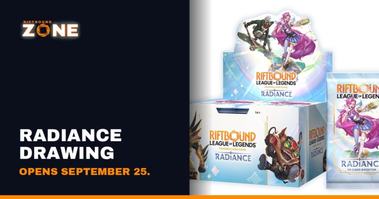 Radiance Drawing: Booster Display Sign-Ups Open September 25