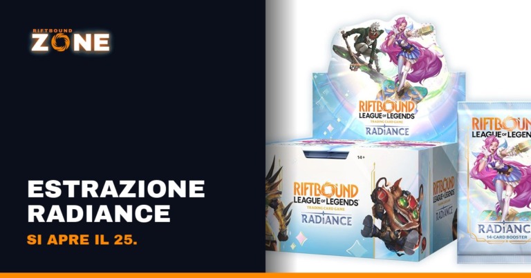 Radiance: l’estrazione Riot apre il 25 settembre, Europa inclusa