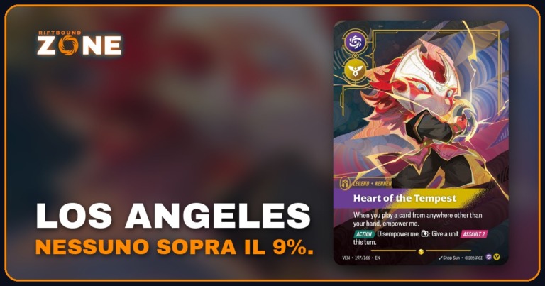 Los Angeles, giorno 1: nessun Legend sopra il 9%