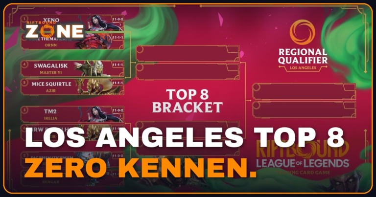 RQ Los Angeles Top 8: no Kennen, two Irelia and two Azir in the bracket