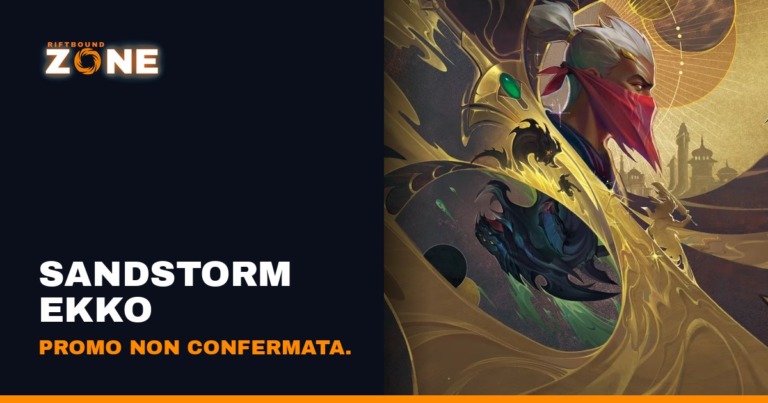 Sandstorm Ekko, la promo dei Regional Championship non confermata