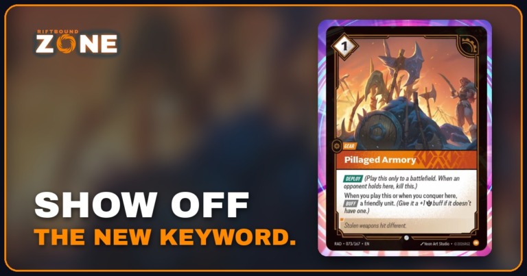Show Off in Radiance: Riftbound Set 5's New Keyword Explained