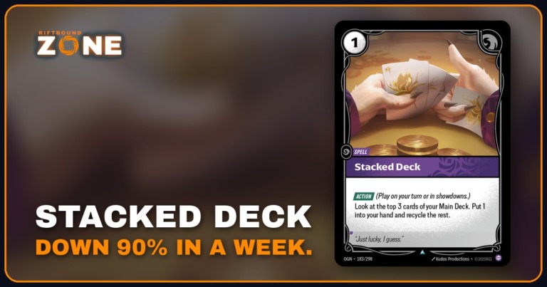 Stacked Deck Price Crash: 20 Cents in the EU on Ban Day