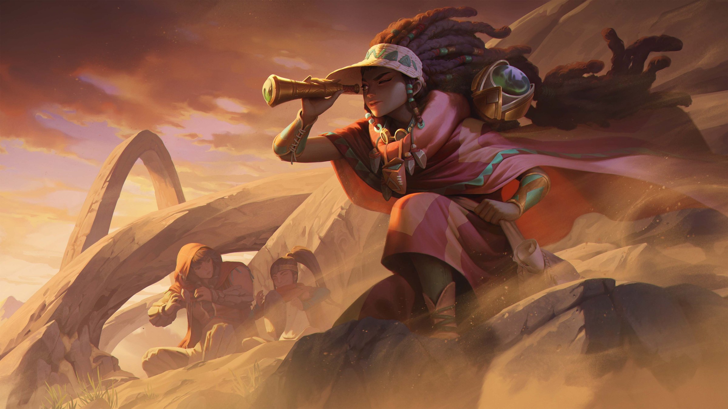 Illustrazione ufficiale del set Radiance di Riftbound