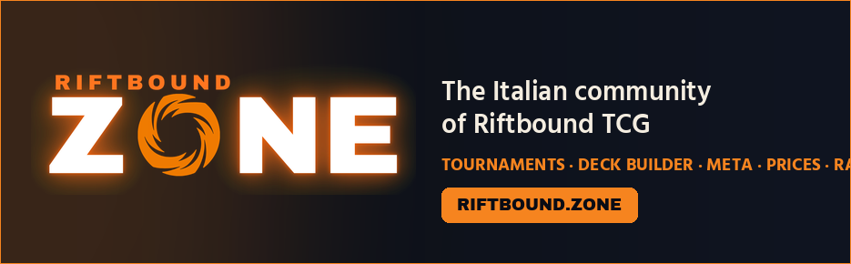 Riftbound Zone — the Italian Riftbound TCG community