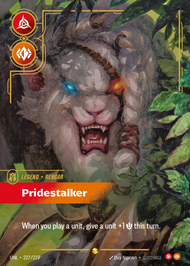 Rengar, Pridestalker, il Legend più giocato allo Showdown Series di Bristol
