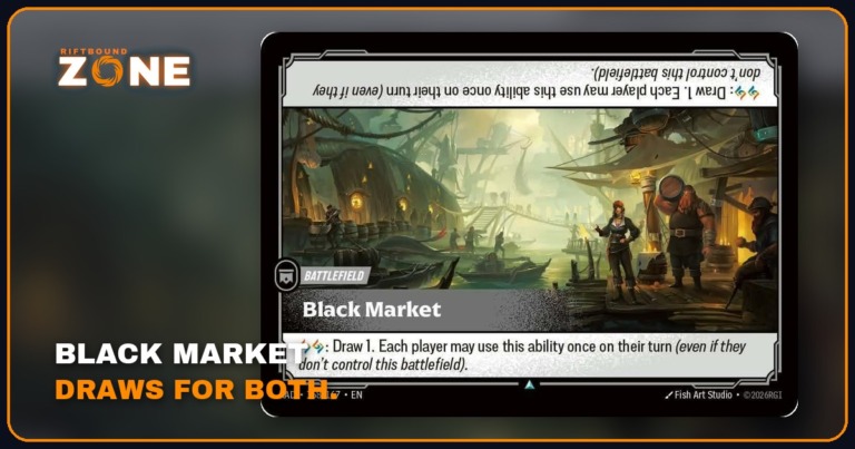 Black Market Radiance: the battlefield that draws for both players