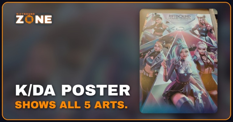 Radiance K/DA alt arts: leaked poster shows all five Special cards
