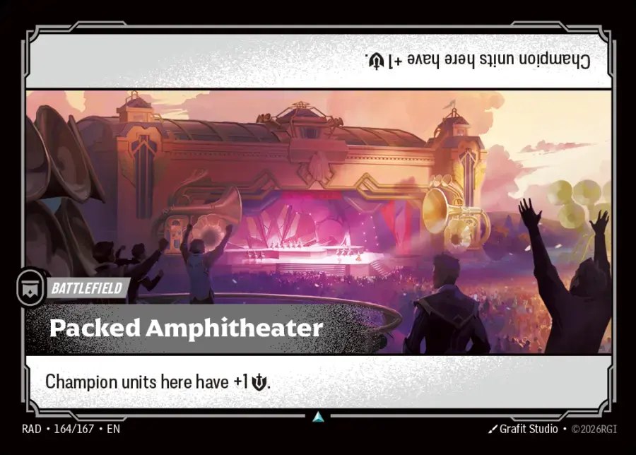 The Radiance Packed Amphitheater battlefield, RAD 164/167, regular version