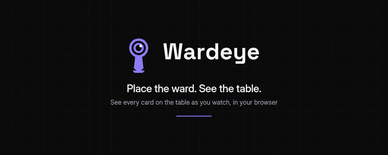 Wardeye: Place the ward. See the table.