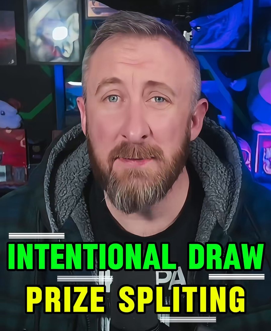 Will, TheWillHallExp on TikTok, in the video "Intentional draw, prize splitting" about intentional draws in Riftbound