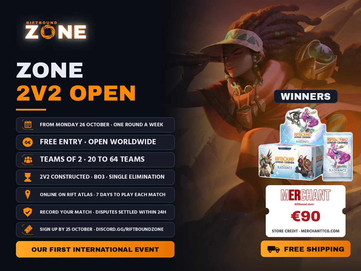 Zone 2v2 Open poster