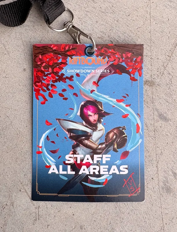 Il pass Staff All Areas del Riftbound Showdown Series di Lucca 2026