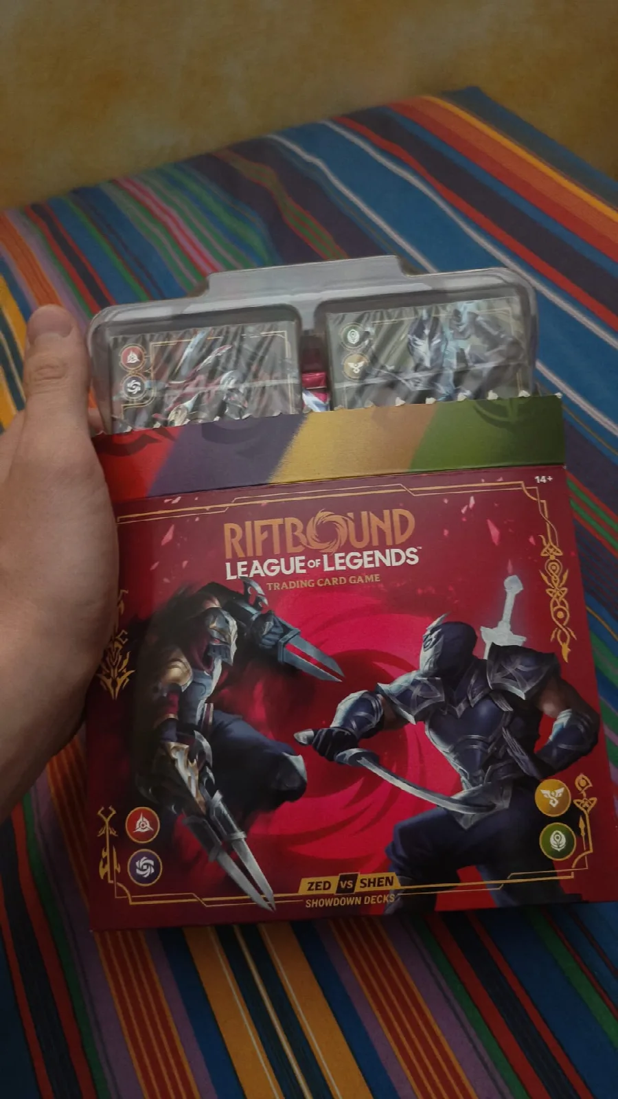Showdown Deck Zed vs Shen, premio del 2° posto della Stagione 1 ricevuto da smoz