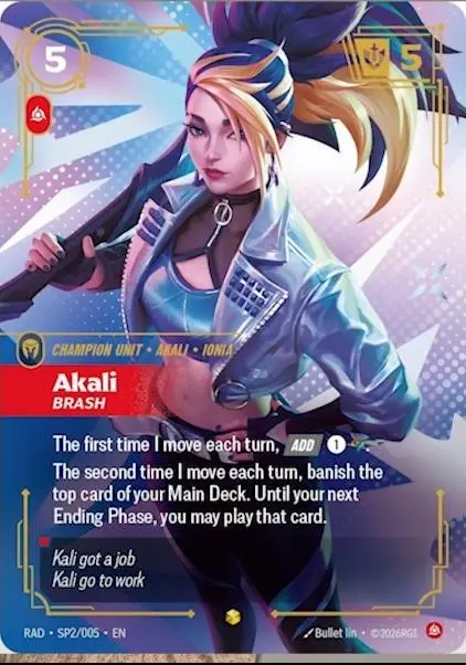 Akali, Brash (K/DA Alt Art)