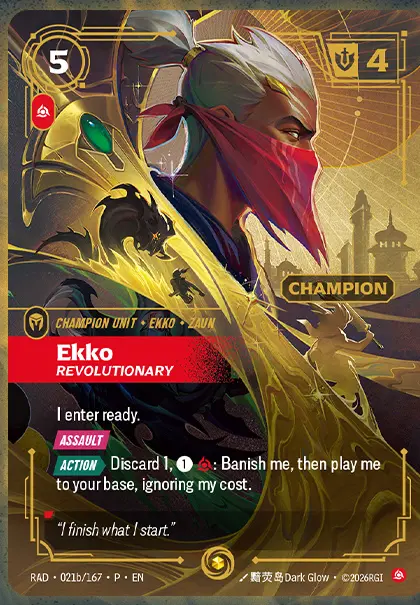 Ekko, Revolutionary (Nation Clash Promo)