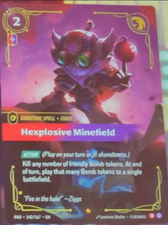 Hexplosive Minefield