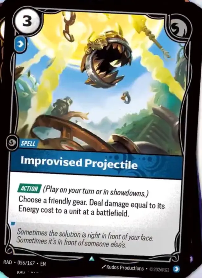 Improvised Projectile