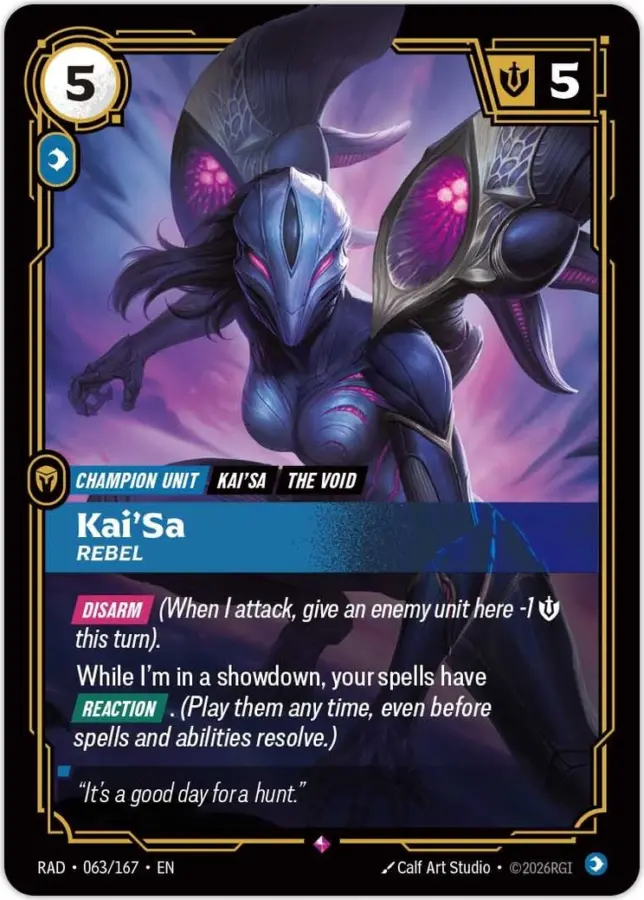 Kai'Sa, Rebel