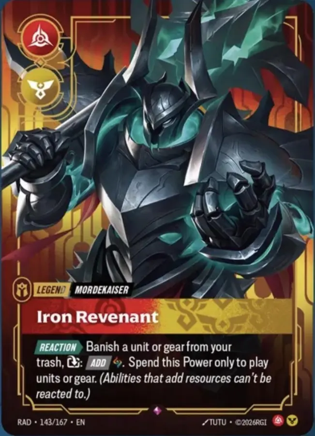 Mordekaiser, Iron Revenant