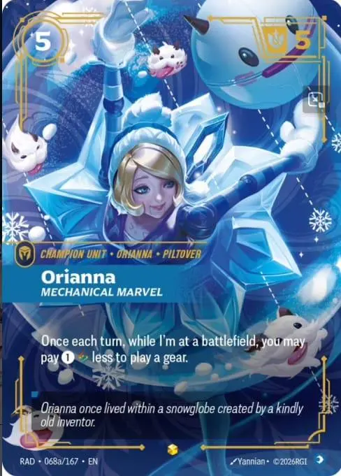Orianna, Mechanical Marvel (Alt Art)