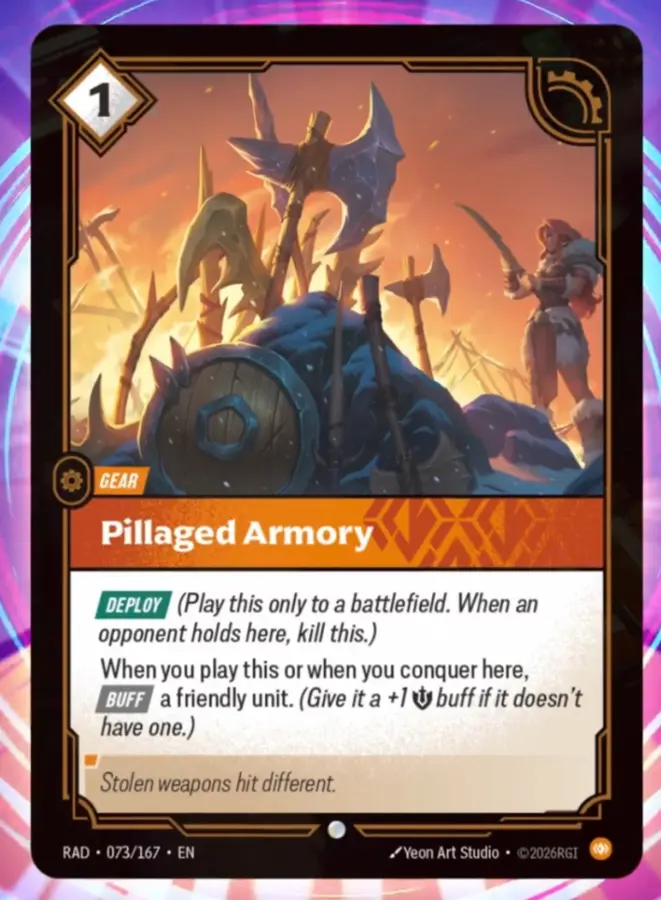 Pillaged Armory