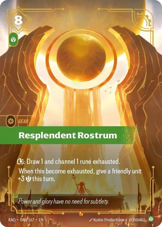 Resplendent Rostrum