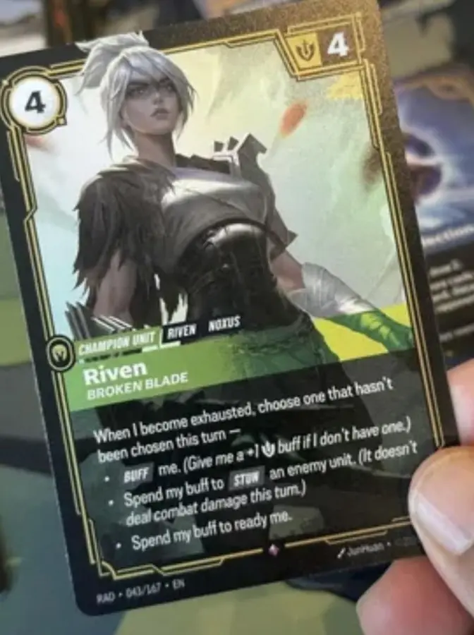 Riven, Broken Blade