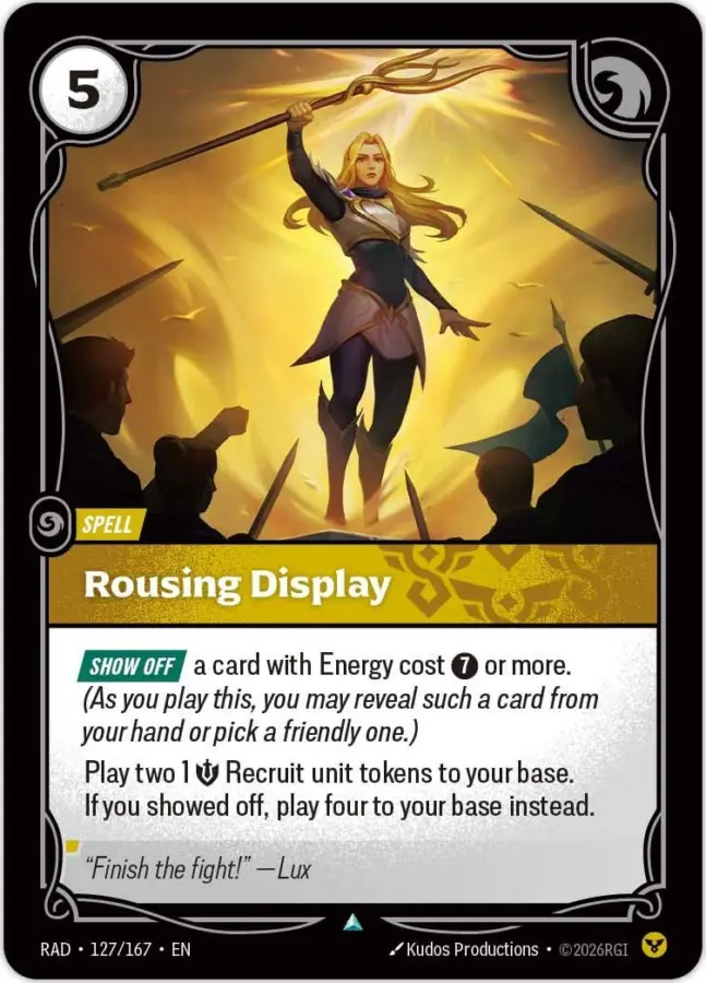 Rousing Display